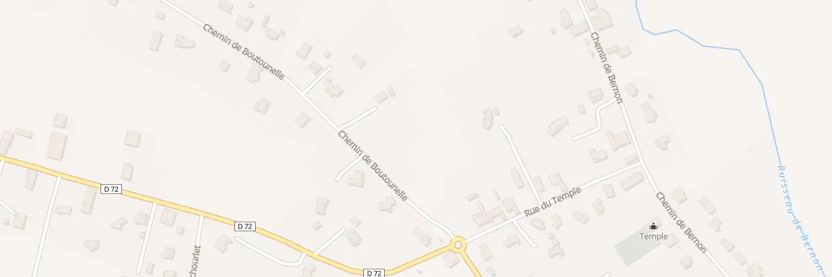 Plan du 90 Che de Boutounelle à Meauzac