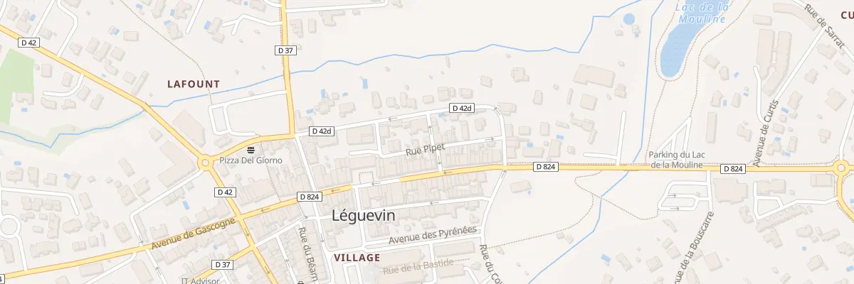 Plan du 16 Rue Pipet à Léguevin