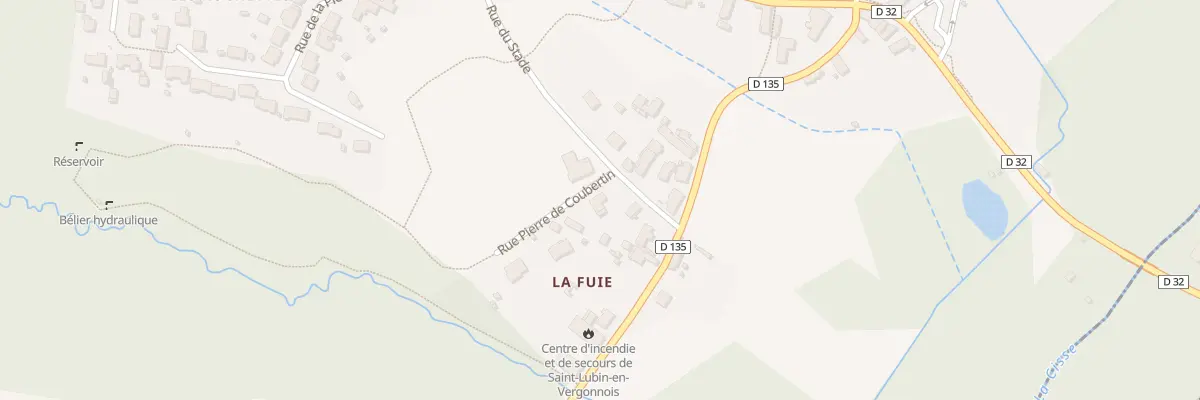 Plan du 1 Rue du Stade à Saint-Lubin-en-Vergonnois