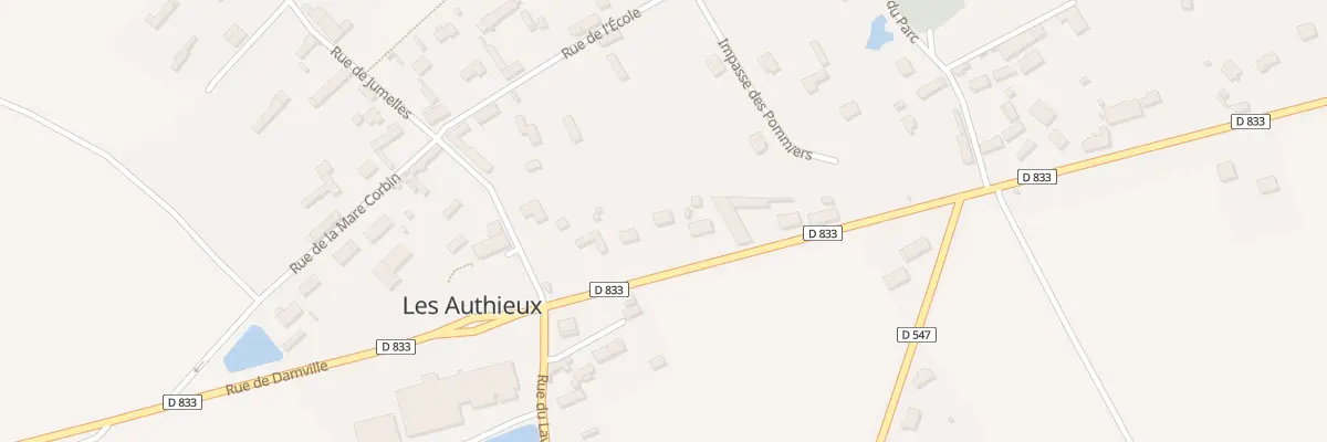Plan du 21 Rue de Damville aux Authieux