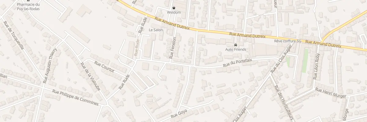 Plan du 18 Rue Fénelon à Limoges