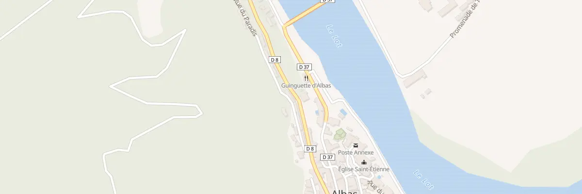 Plan du 195 Rue de la Bleynie à Albas