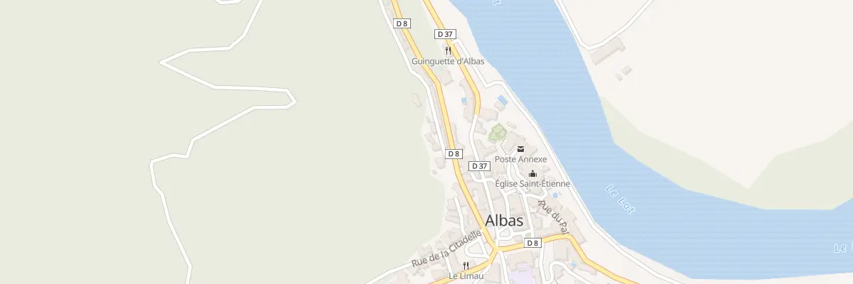 Plan du 51 Che du Petit Paradis à Albas