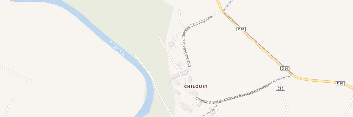 Plan du 8 Chilouet à Chalais