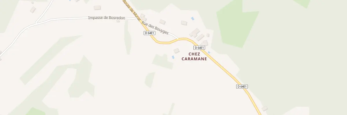 Plan du 76A La Croix de Beauredon à Villac