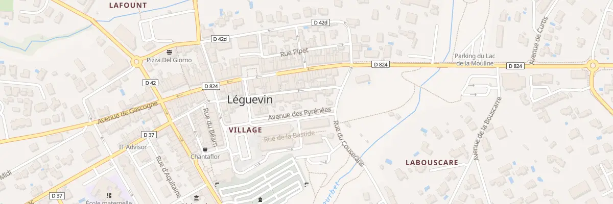 Plan du 28T Rue du Languedoc à Léguevin