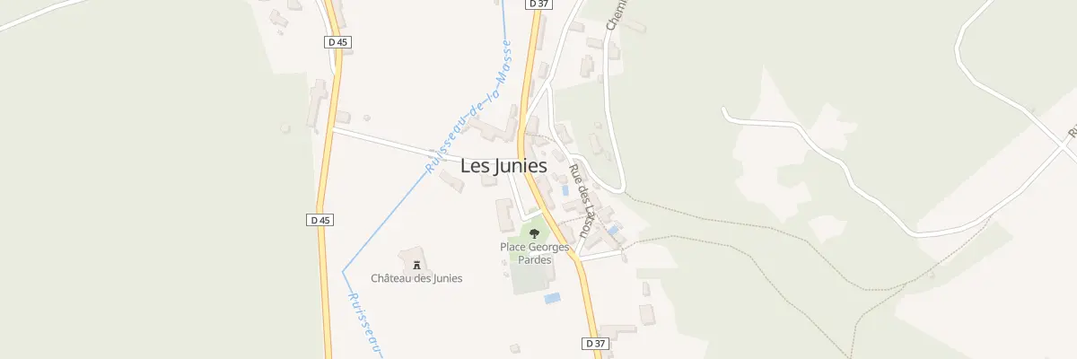 Plan du 5031 Le Bourg aux Junies