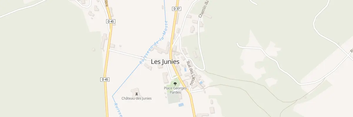 Plan du 10 Grand Rue aux Junies