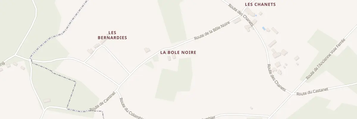 Plan du 225 Rte de la Bôle Noire à Proissans
