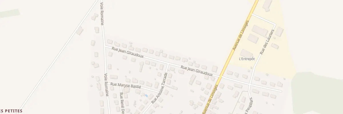 Plan du 14 Rue Jean Giraudoux à Saint-Maurice-les-Brousses