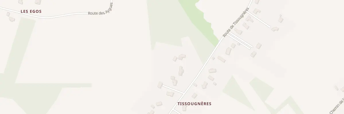 Plan du 926 Rte de Tissougneres à Barry-d’Islemade