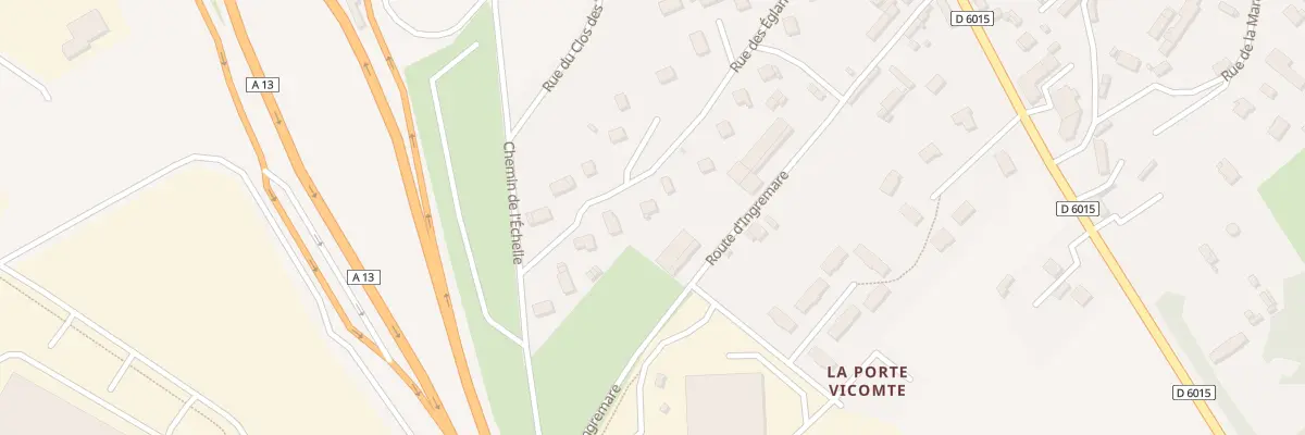 Plan du 21 Rue des Eglantiers à Heudebouville