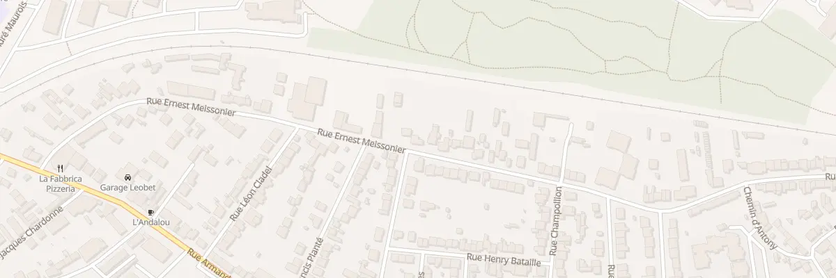 Plan du 122 Rue Meissonier à Limoges