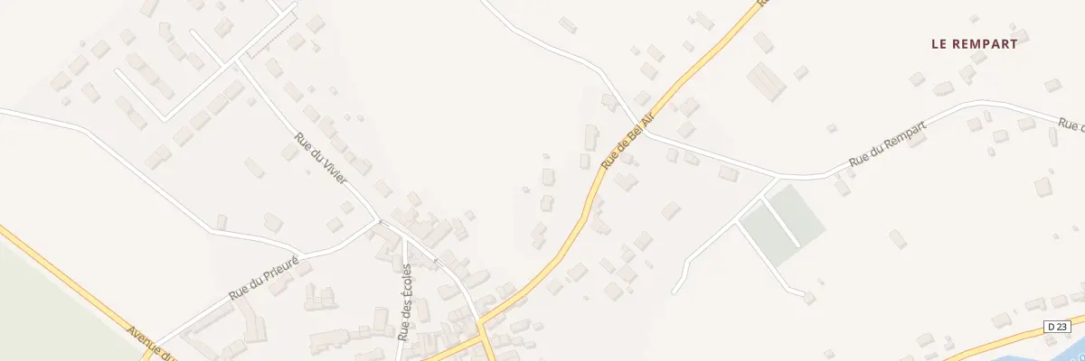 Plan du 9 Rue de Bel Air à Cloyes-les-Trois-Rivières