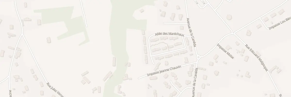 Plan du 16 All des Maréchaux à Sarlat-la-Canéda
