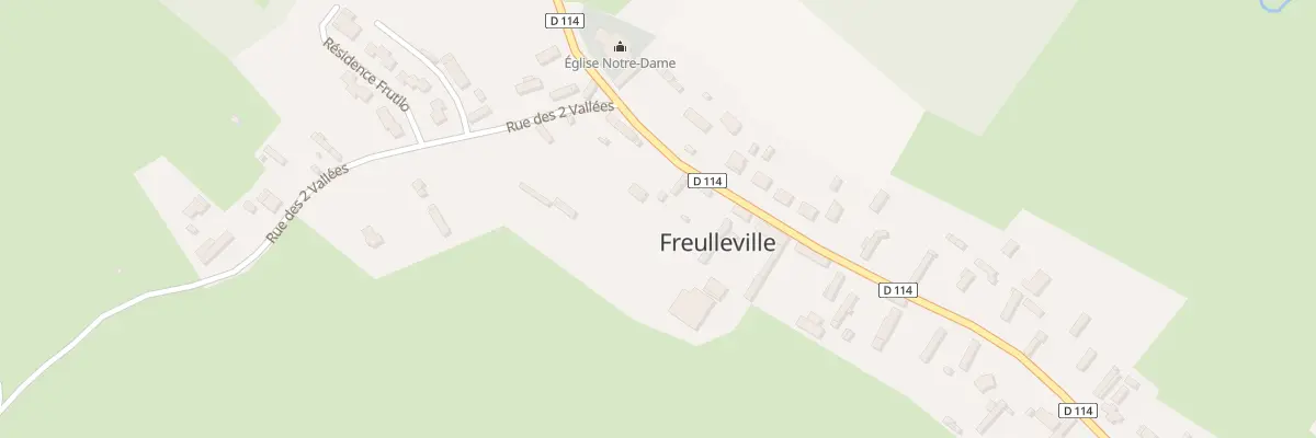 Plan du 5013 Le Bourg à Freulleville