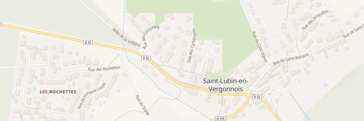 Plan du 20 Rue des Cyclamens à Saint-Lubin-en-Vergonnois