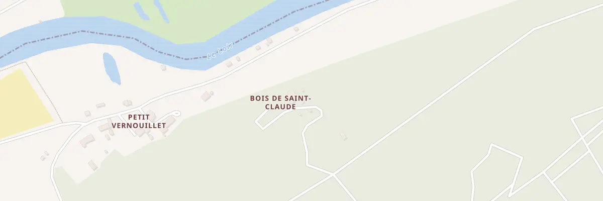 Plan du 140 Bois de Saint-Claude à Brévainville