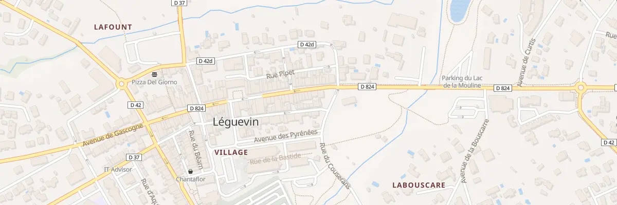 Plan du 9 Av de Gascogne à Léguevin