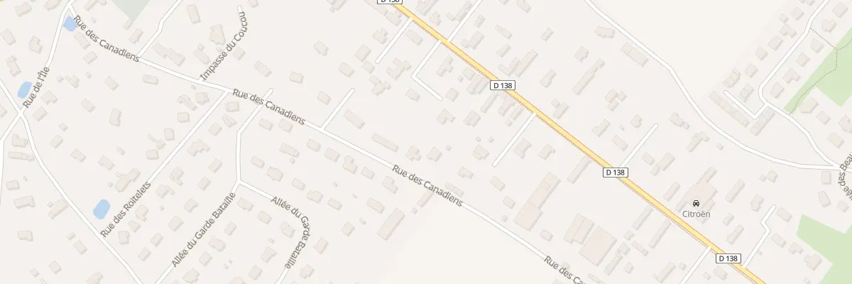 Plan du 414 Rue des Canadiens à La Neuville-Chant-d’Oisel