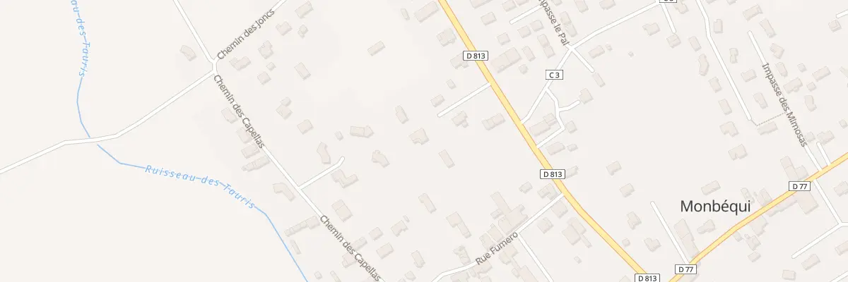 Plan du 416 Av de Bordeaux à Monbéqui