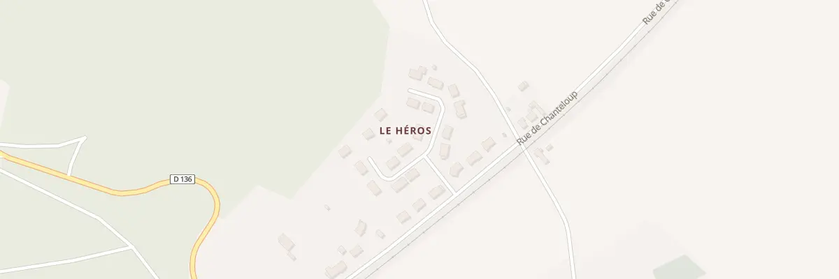 Plan du 5001 Lot les Héros à Saint-Jean-Froidmentel