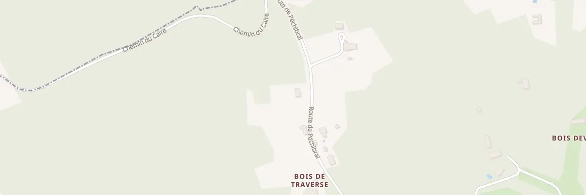 Plan du 2191 Rte de Péchibral à Vitrac