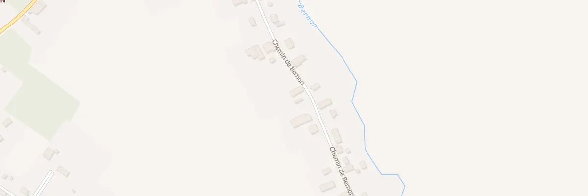 Plan du 863 Che de Bernon à Meauzac