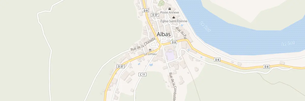 Plan du 5338 La Ville à Albas