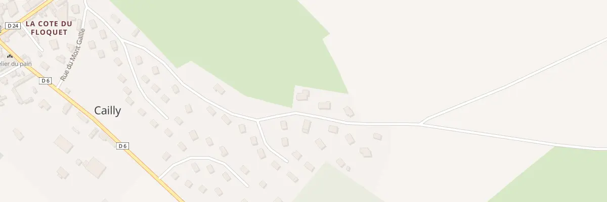 Plan du 103B Rue du Mont Gaille à Cailly