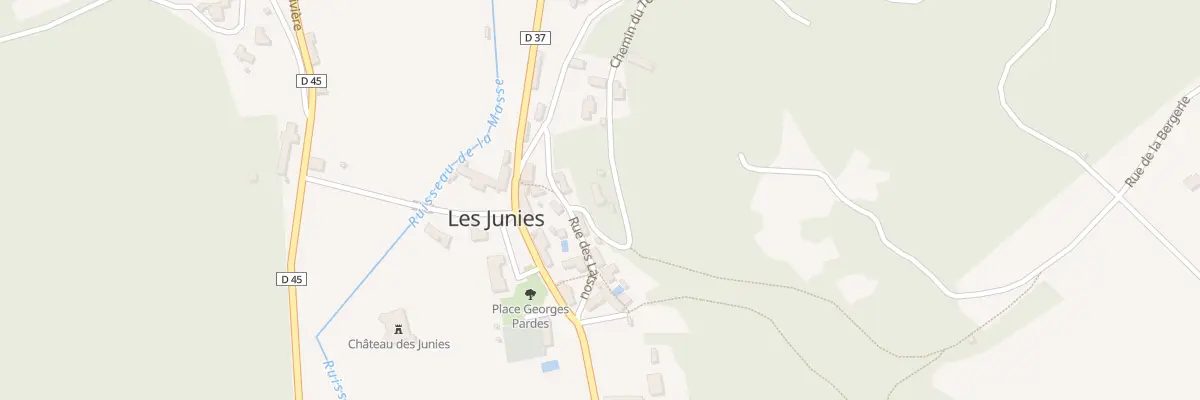 Plan du 3 Che du Tertre aux Junies