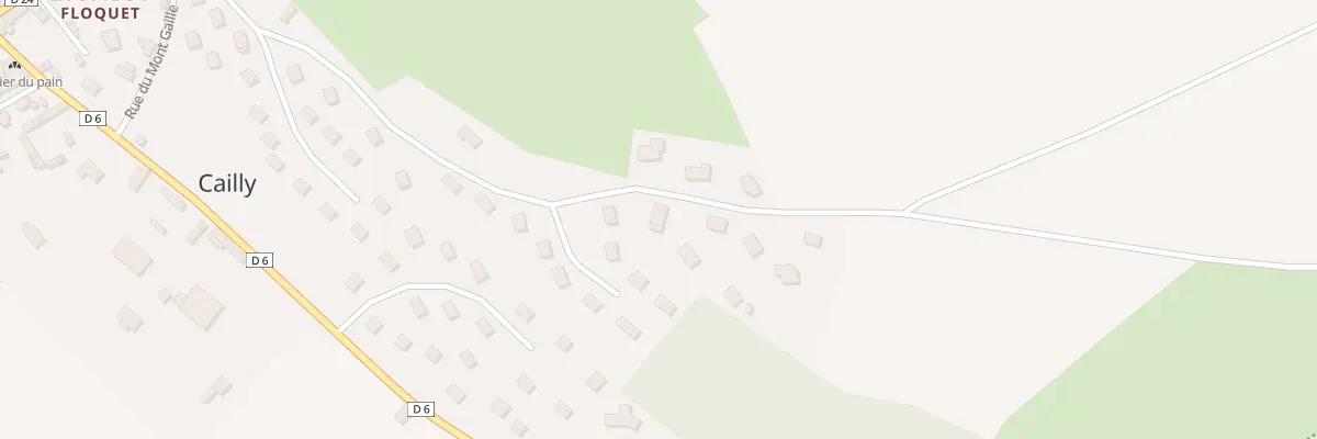 Plan du 32 Rue du Mont Gaille à Cailly