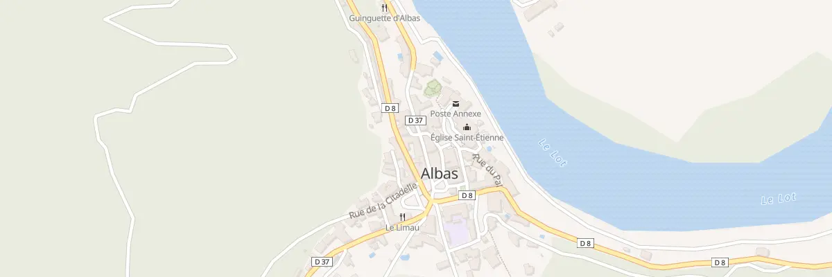 Plan du 5358 La Ville à Albas
