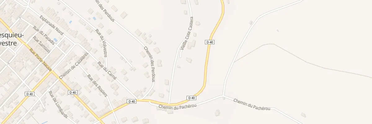 Plan du 812D Pacherou à Montesquieu-Volvestre