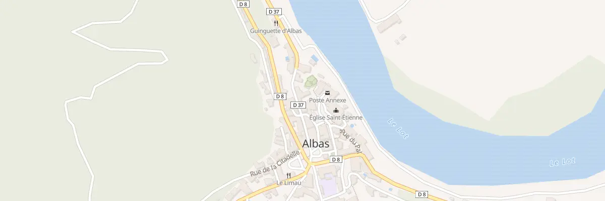 Plan du 80 Rue de la Carrière à Albas