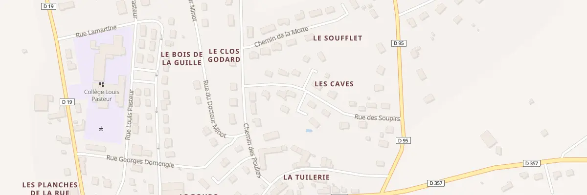 Plan du 14 Rue des Soupirs à Morée