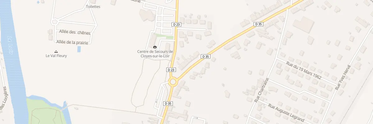 Plan du 49 Rue de Châteaudun à Cloyes-les-Trois-Rivières
