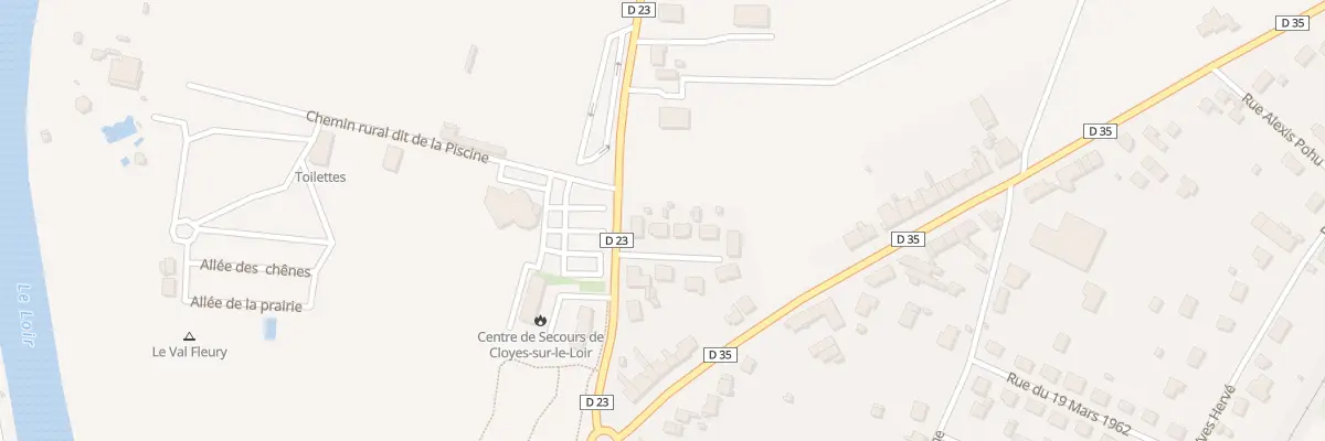 Plan du 3 Imp des Ponceaux à Cloyes-les-Trois-Rivières