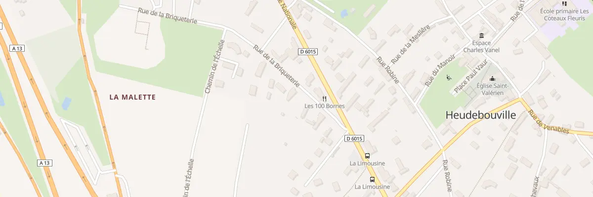 Plan du 5 Rue de la Briquetterie à Heudebouville