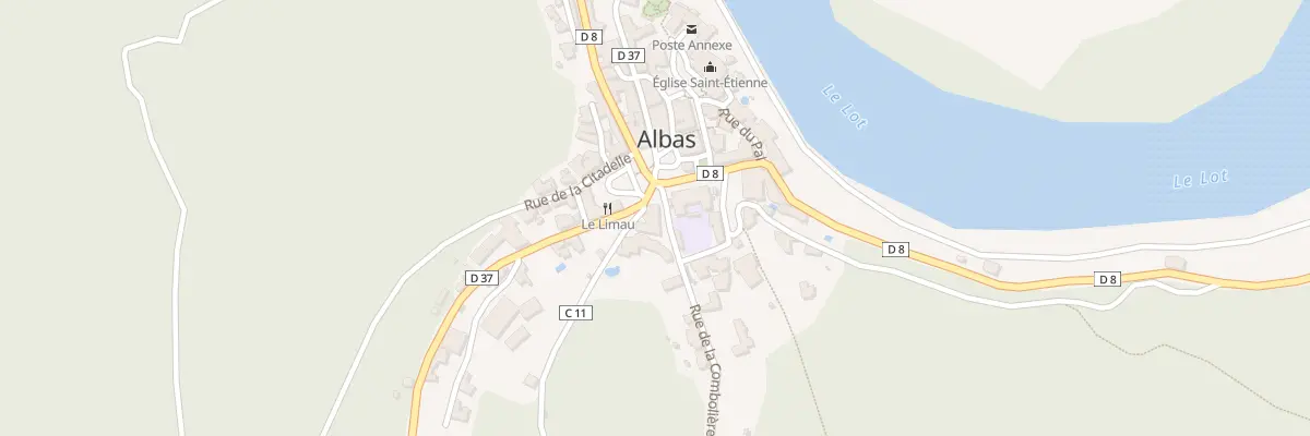 Plan du 32 Rue de la Combolière à Albas