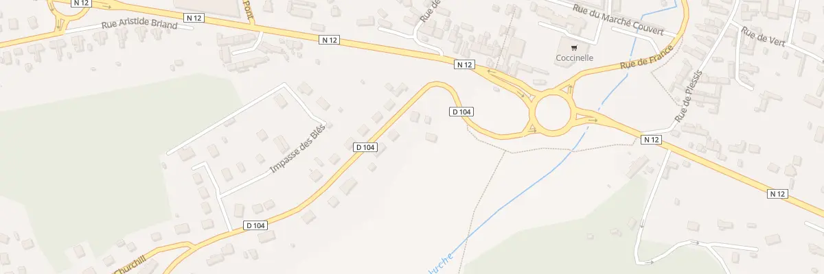 Plan du 3 Av Jean Moulin à Saint-Rémy-sur-Avre