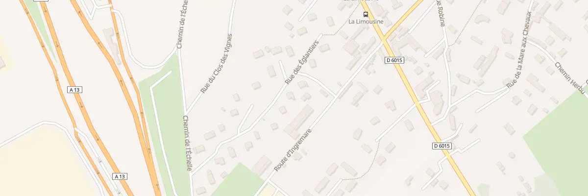 Plan du 17 Rue des Eglantiers à Heudebouville