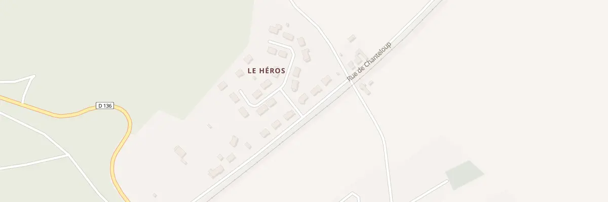 Plan du 1 Lot les Héros à Saint-Jean-Froidmentel