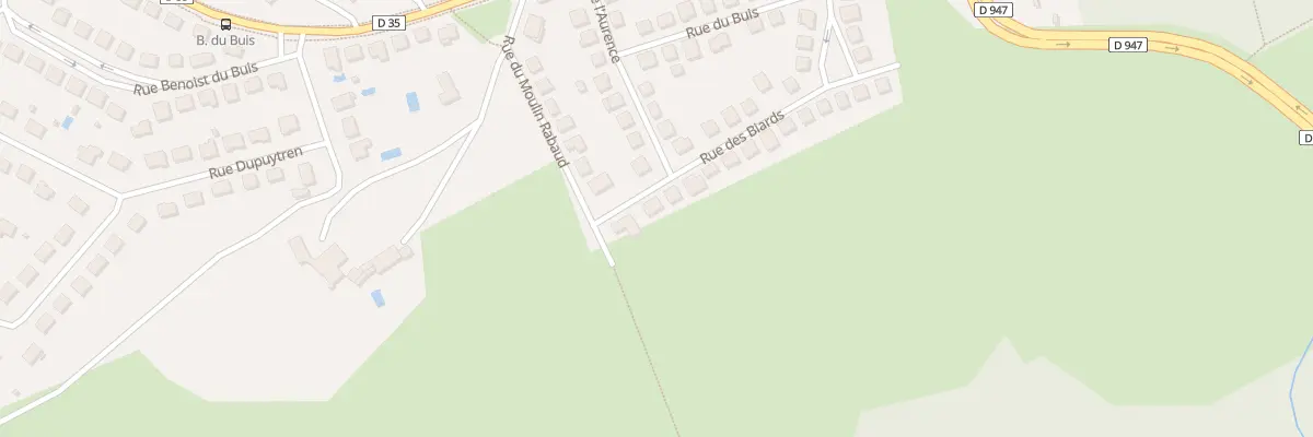 Plan du 25 Rue des Biards à Couzeix