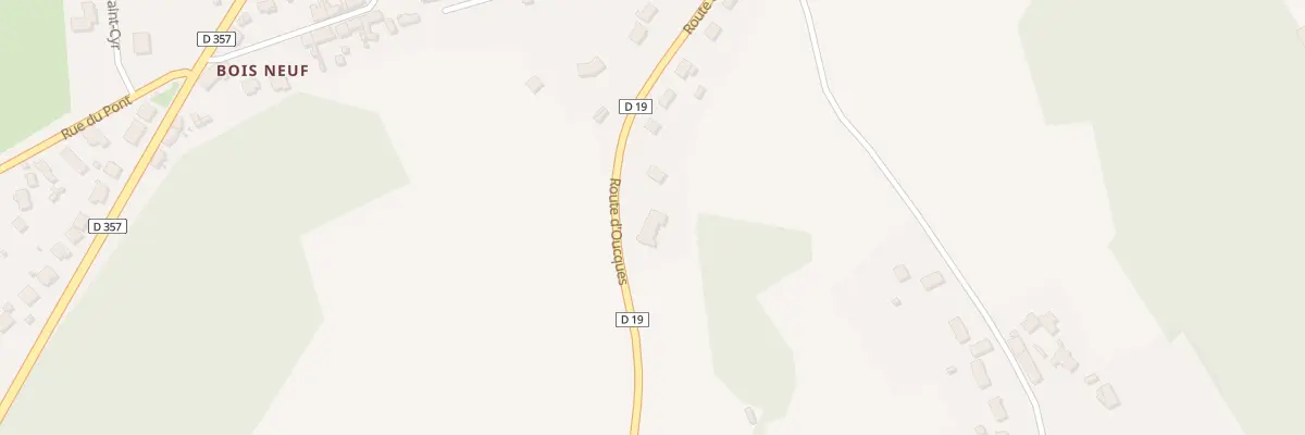 Plan du 13 Rte d’Oucques à Morée