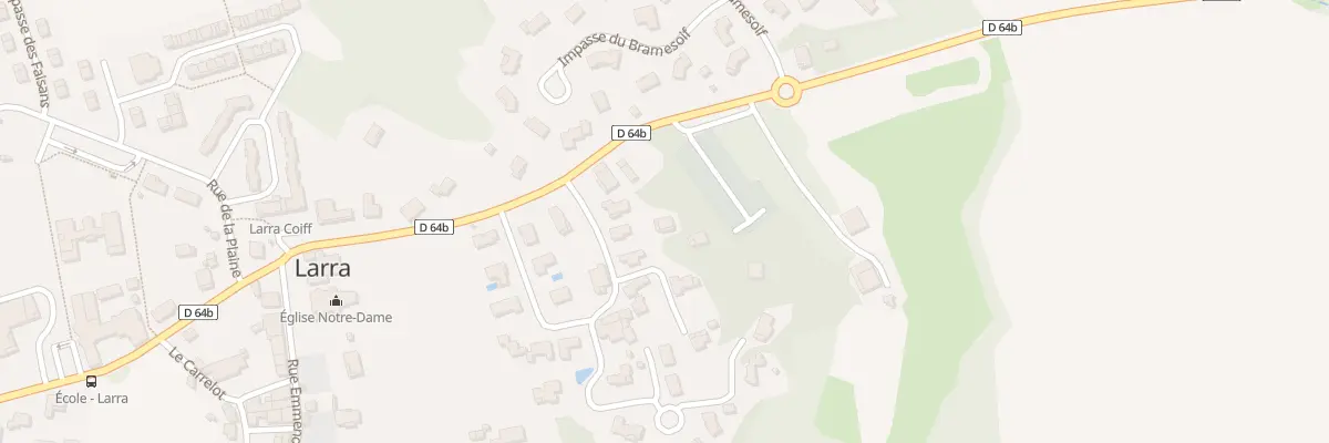Plan du 5 Imp d’Encoste à Larra