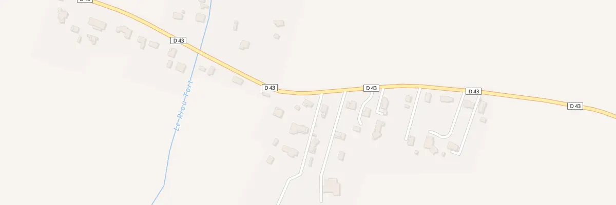 Plan du 88 Rte de St Hilaire à Lherm