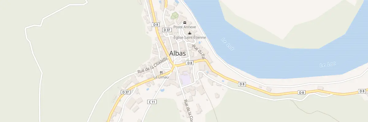 Plan du 5291 La Ville à Albas