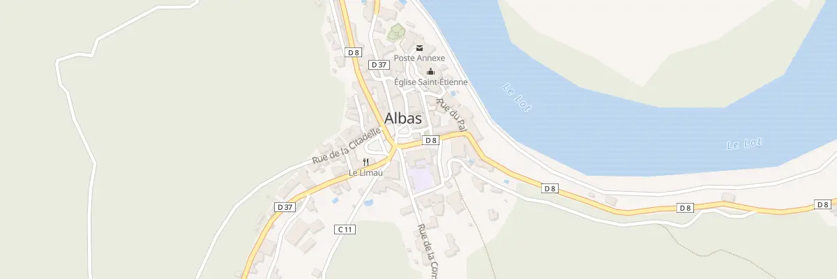 Plan du 5290 La Ville à Albas