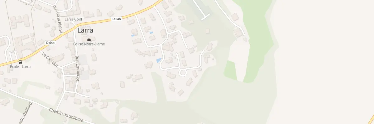 Plan du 24 Imp d’Encoste à Larra
